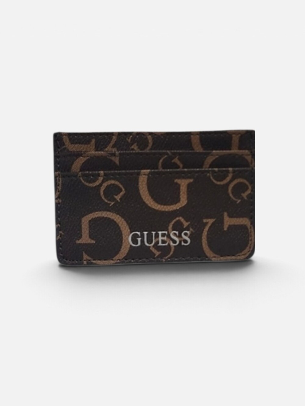 GUESS- Brown and Tan Card holder